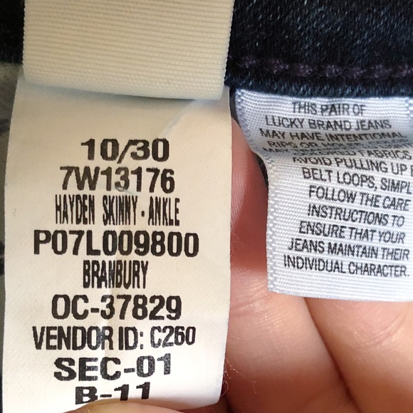 •SOLD• Lucky Brand Hayden Sculpting Skinny Jean - Picture 8 of 8